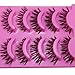 Bluelans® 5 Pairs Messy Cross Fake Eye Lash False Eyelashes Extension Makeup