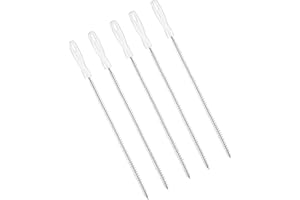 QOOWFEANIG 5 Pcs Pipeline Dredging Brush Sink Drain Cleaning Brush Waterpipe Overflow Cleaner 17.7 inch Drain Cleaning Brush 
