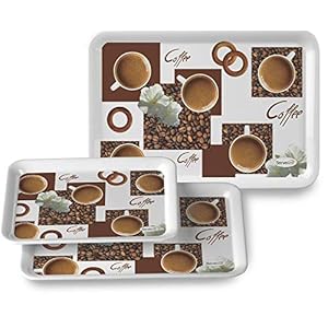 3 pc Comfort Tray Set – Coffe Break