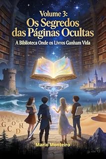 Livro A Biblioteca Onde os Livros Ganham Vida: Volume 3 - Os Segredos das Páginas Ocultas