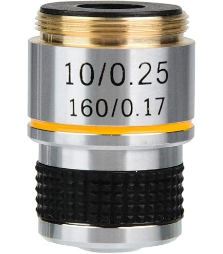 40X 185 Achromatic Lenses For Biological Microscopes, Lens 160/0.17