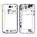 ePartSolution-Samsung Galaxy Note 2 II AT&T i317 T889 T-Mobile Housing Back Plate Bezel White Color Replacement Part USA Seller