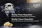 Bradley Smoker BTPC120 Smoker Bisquettes, 120 Pack
