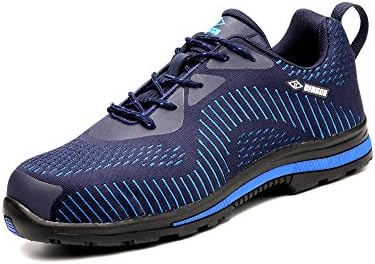 ZC Unisex Steel Toe Work Shoes Industrial&Construction Shoes Puncture Proof Safety Shoes
