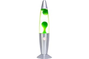 Vanful Green Magma Lamp with for Adults Kids Liquid Motion Lamps 13 Inches Mood Night Light with Sliver Base and Cap Decoration for Home Living Room Bedroom Girls Boys