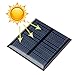 uxcell 5Pcs 5.5V 60mA Poly Mini Solar Cell Panel Module DIY for Light Toys Charger 60mm x 60mm