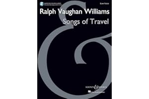 Ralph Vaughan Williams: Songs of Travel for Low Voice | New Edition with Online Piano Accompaniments | Classical Vocal Sheet 