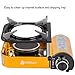 Camplux Portable Butane Stove, 5,200 BTU Camping Backpacking Outdoor Gas Stove Burner