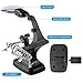 Intsun LED Helping Hands Magnifier Soldering Station 3X 4.5X Magnifying Glass with Clamp and Alligator Clips for Assembly, Repair, Modeling, Crafts (Black)