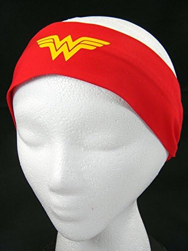 WW Wonder Woman headwrap/headband (Handmade in the United States)