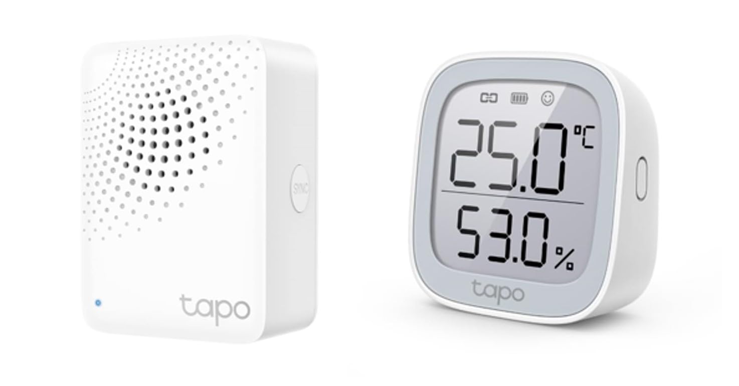 TP-Link Tapo スマートホーム モニター付き温湿度計 スターターキット 【モニター付き温湿度計 Tapo T315 】x1 ＋ 【スマートハブ Tapo H100】x1商品画像