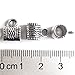 Heather's cf Copper Bail Tube Beads Charm Holder European Bead Spacer Bail Bead Charm Spacers for Bracelets Pendants for Jewelry Making Dangling Charms for Bracelets for Jewelry Making Supplies 88pcs
