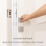 Jiayi Roller Ball Door Catches Adjustable Internal Latches 2 Pack Silver view 7