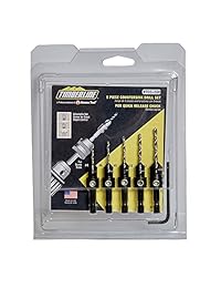 Timberline tds 500 Quick Release avellanador con punta de carburo (5 piezas)