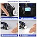 IMAGE Headlamp, 4 Lighting Modes Super Bright 1800 lumens LED Waterproof Head Torch Headlight,Adjustable Head Flashlights with 2 Pack 18650 Rechargeable Battery for Camping Hiking Fishing Running