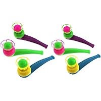 CHOII 4Pcs Ball Blowing Floating Blow Pipe Balls,Floating