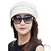 Ladies Newsboy Cabbie Beret Cap Beige Cloche Hat Painter Caps for Women