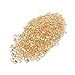 OurWarm 1000 Diamond Table Confetti Wedding Banquet Favor Acrylic Crystal Beads Vase Beads Craft Jewels Bridal Shower Party Decor 1 Carat / 6.5mm Gold