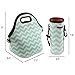 Reusable Lunch Bags Insulated Lunch Tote Large Neoprene Waterproof Lunch Pouch Picnic Lunch Box with Water Bottle Bag for Kids,Women