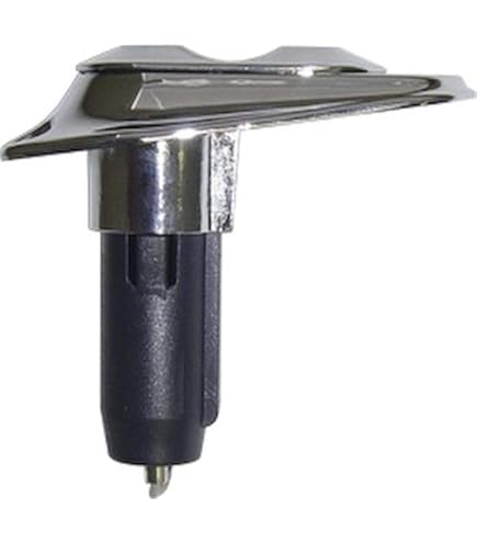 Mariner Boat Decals Marine Boat 2-Prong Nylon Stern Light Pole Base Black Cover Socket For Plug In Chrysler Marine Boat Outboard Engines And Components - Foto 4