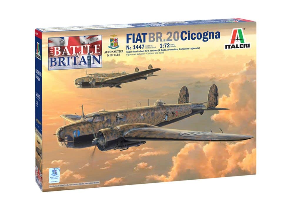 Italeri 1:72 - Fiat BR.20 Cicogna Battle of Britain 80th