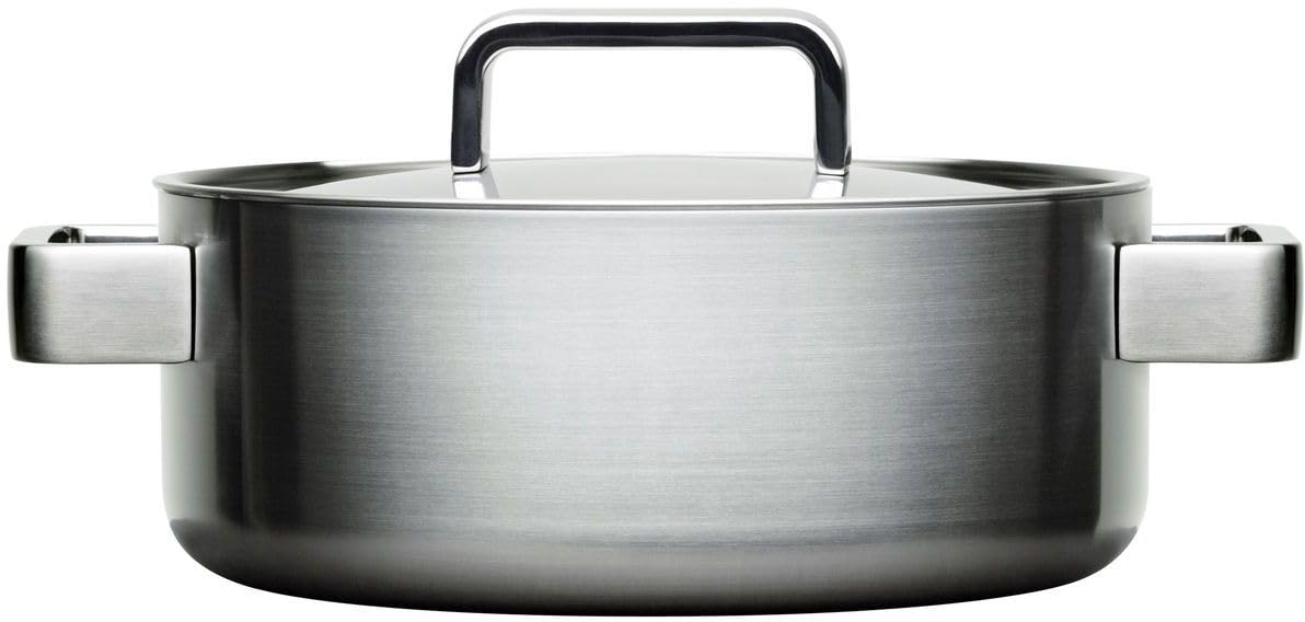 Iittala Dahlstrom 98 Stainless Steel 22cm 3l Shallow Casserole