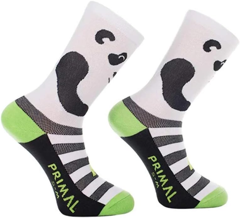 Primal Wear Men's Panda Cycling Bike Socks