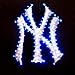 MLB New York Yankees LED Light-Up Logo Adjustable Hat