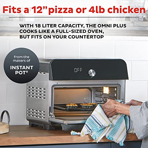 Instant Omni Plus Air Fryer, Rotisserie and Convection Oven, Dehydrat, Roast, Broil, Bake, Toast