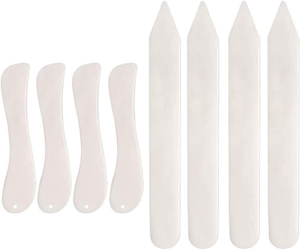 Qzma 8 PCS Bone Folder Set Crease Marker for Paper Craft Bookbinding