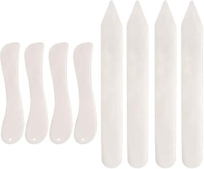 Qzma 8 PCS Bone Folder Set Crease Marker for Paper Craft Bookbinding