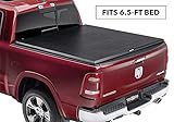 TruXedo TruXport Soft Roll Up Truck Bed Tonneau Cover | 286901 | fits 2019-20 Ram New Body Style 1500 with or without Multifunction tailgate 6'4