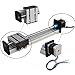 Industrial Linear Guide Slide Table Ball Screw Motion Rail CNC Linear Actuator Stage with 42 Stepper Motor[200mm]