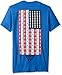 Columbia Apparel Men's Americana Fish Flag Graphic Tee
