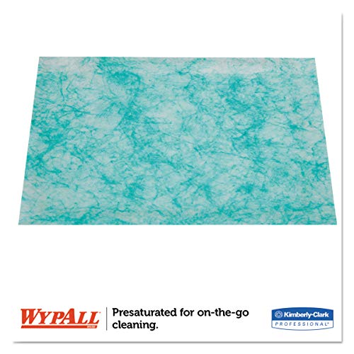 WypAll 91367CT Waterless Cleaning Wipes Refill Bags, 12 x 9, 75 per Pack (Case of 6)