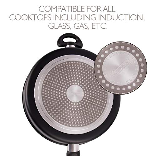 3 MICHELANGELO+Skillet+Ceramic+Nonstick+Induction
