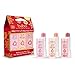 Babo Botanicals 70+% Organic Tinted Lip Conditioner SPF 15, Holiday Trio, Water-Resistant Lip Balm - 0.15 Ounce - 3 Count (Pack of 1), pink (SG_B075G17BXV_US)