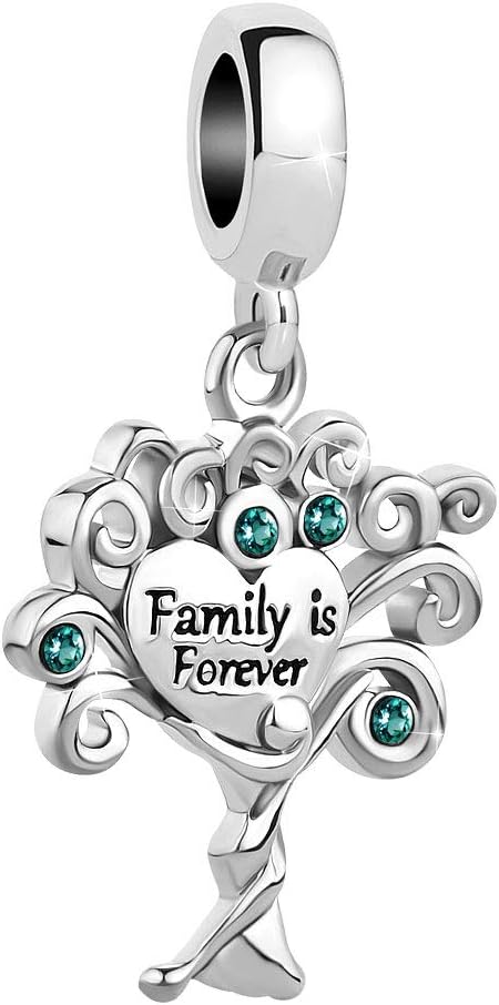 Tree of Life Dangle Charms Beads for Charm Bracelets