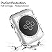 Apple Watch Case 42mm, Ultra-Thin Full Coverage TPU iWatch Case, Anti Scratch 0.25mm iWatch Screen Protector for Apple Watch iwatch Nike+ / Edition/Hermès/Series 3 / Series 2