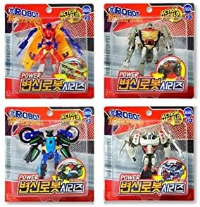 ZEUS 4-piece Set of Power Transformation Robot Series