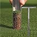 CURE SECRET 20 Inch Soil Sampler Probe Stainless Steel T-Style Soil Test Kits for Garden/Golf Lawnthumb 4