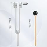 AOGOE 128 Hz Tuning Fork Aluminum Alloy Non Magnetic Chakra Healing C-128 view 2