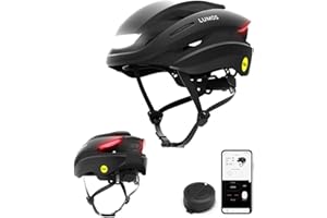 Lumos Ultra Smart Bike Helmet | Customizable Front and Back LED Lights with Turn Signals | Road Bicycle Helmets for Adults: Men, Women