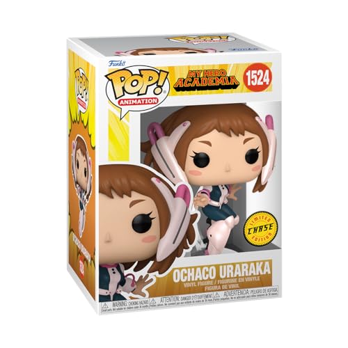 Funko POP! Animation: My Hero Academia (MHA) - 2 - Ochaco Uraraka - 1/6 Odds for Rare Chase Variant - Metallic - Collectable Vinyl Figure - Gift Idea - Official Merchandise - for Kids & Adults