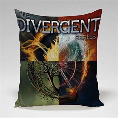 Damuyas Divergent Poster Movie Tattoo pillow case (Divergent)