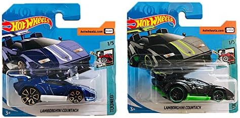 Hot Wheels Lamborghini Countach Tooned Pack 2