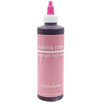 Chefmaster Liqua-Gel Food Color, 10.5-Ounce, Bakers Rose