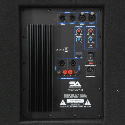 6 Seismic+Audio+Tremor+18Pair+Subwoofer+Cabinets