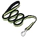 Dog Leash, Itery Reflective Training Bungee Leash Elastic Dog Pet Lead Leash with Control Handle (Green)