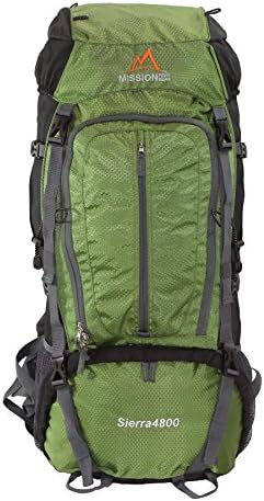 Mission Peak Gear Sierra 4800 Internal Frame Hiking Backpack